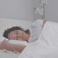 Cotton & Silk Flat & Fitted Sheet Set