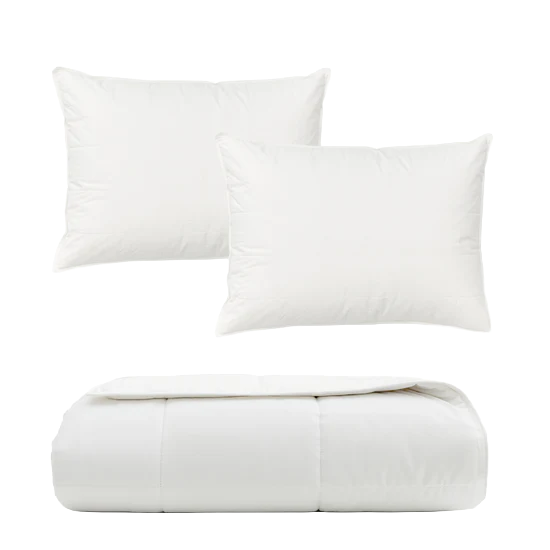 Duo de sommeil ultime en soie