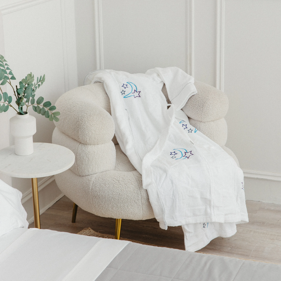 Peignoir étoiles et lune pour femmes