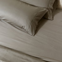 Cotton & Silk Fitted and Flat Sheet Set