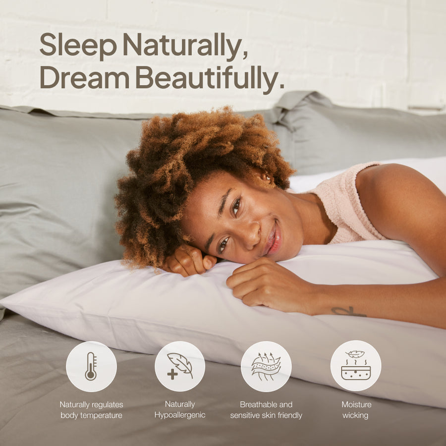 Silk Lined Body Pillow