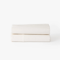 Cotton & Silk Flat and Fitted Sheet Set